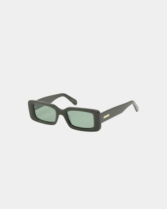 Nuqe Fragment Sunglasses Khaki sold by Culture Kings