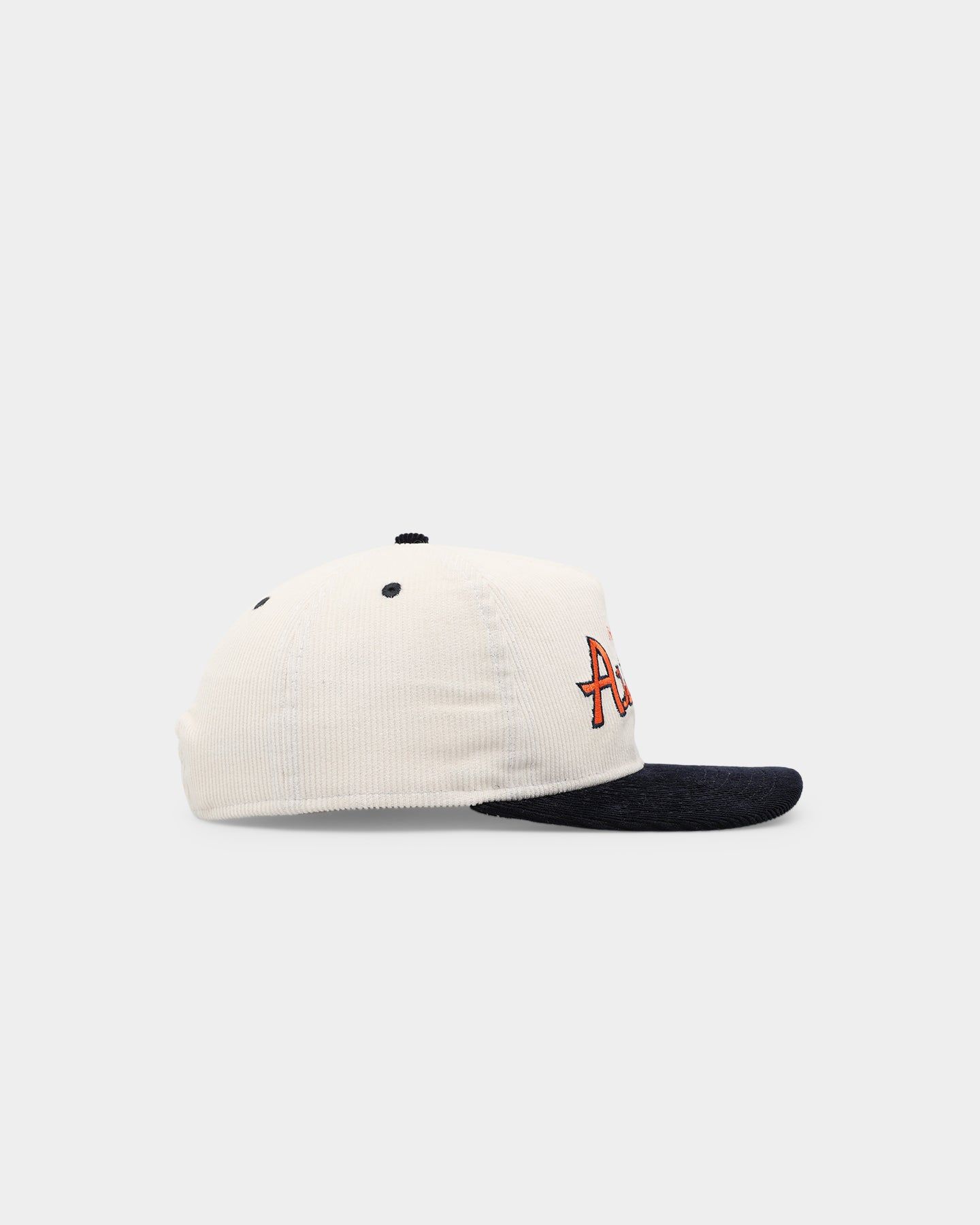 New Era Houston Astros 'Chrome Corduroy Throwback Script' Golfer Snapback Chrome White sold by Culture Kings product image thumbnail 3