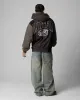 Loiter Splinter Hoodie Black/Charcoal sold by Culture Kings