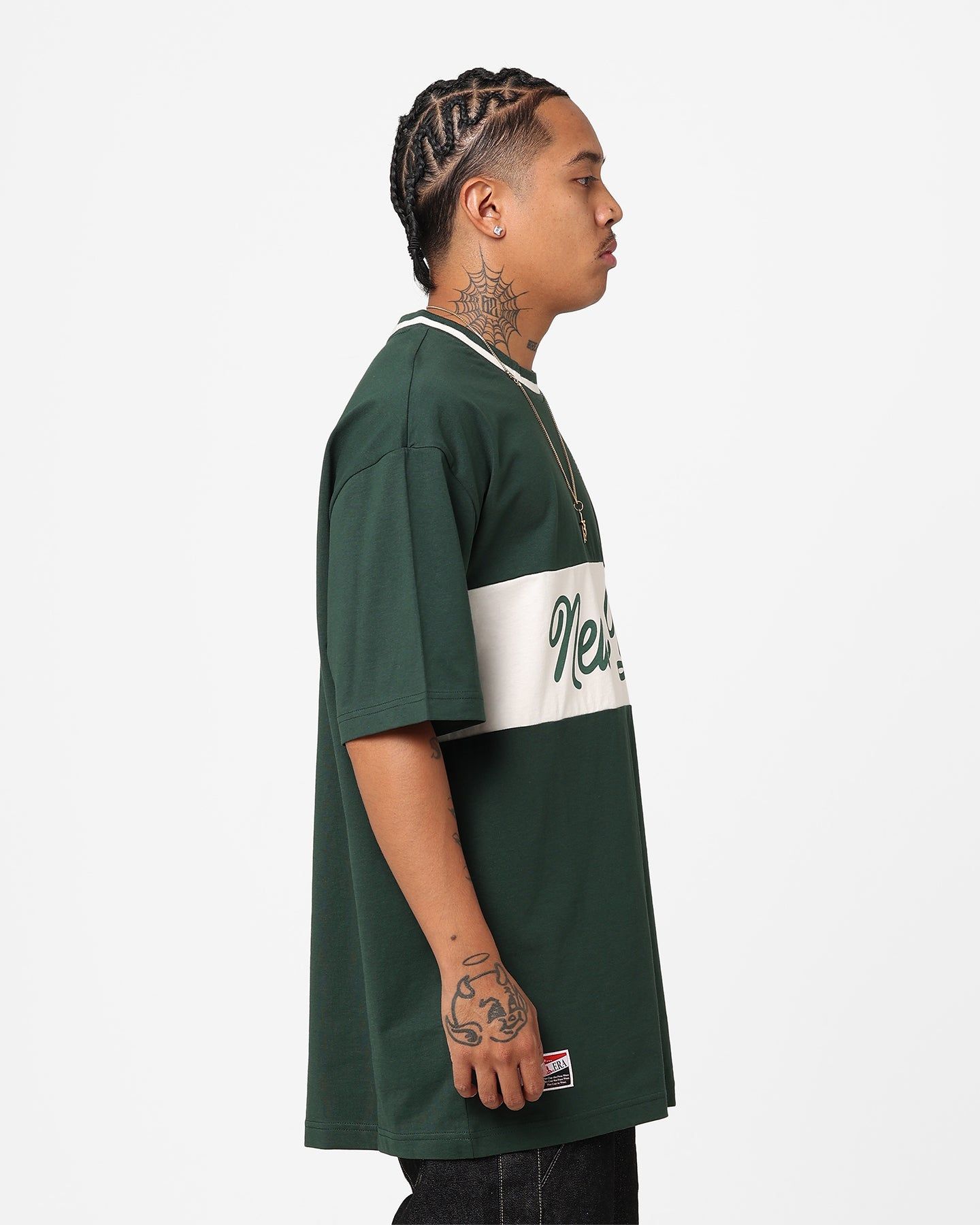 New Era New York Yankees Panel T-Shirt Dark Green sold by Culture Kings product image thumbnail 5