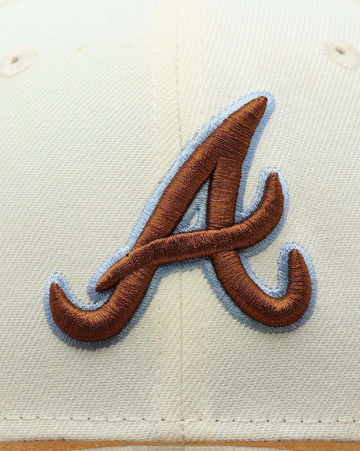 New Era Atlanta Braves 2-Tone 59FIFTY Fitted White sold by Culture Kings product image thumbnail 5