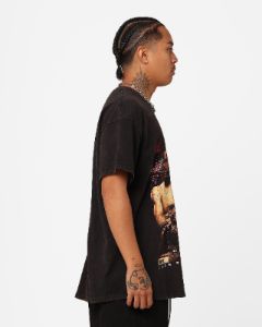 Goat Crew X UFC Chan Sung Jung The Korean Zombie Vintage T-Shirt Black Wash sold by Culture Kings
