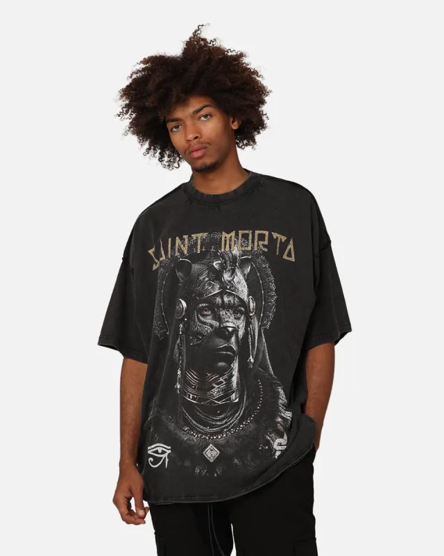 Saint Morta Shadow King T-Shirt Vintage Black sold by Culture Kings