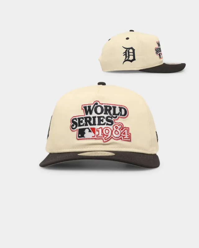 New Era Detroit Tigers 'World Series 1984' Golfer Snapback Chrome White/Original Team Colours sold by Culture Kings