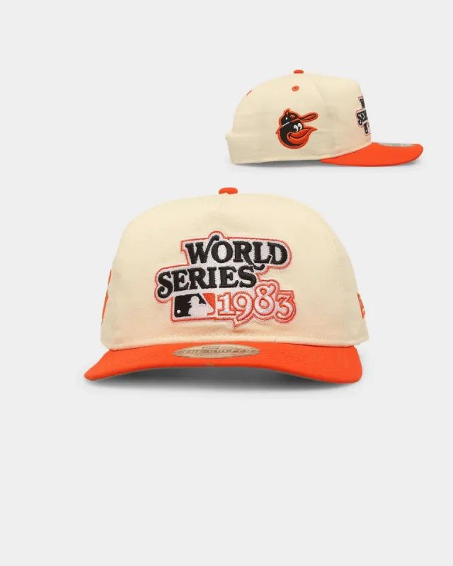 New Era Baltimore Orioles 'World Series 1983' Golfer Snapback Chrome White/Original Team Colours sold by Culture Kings