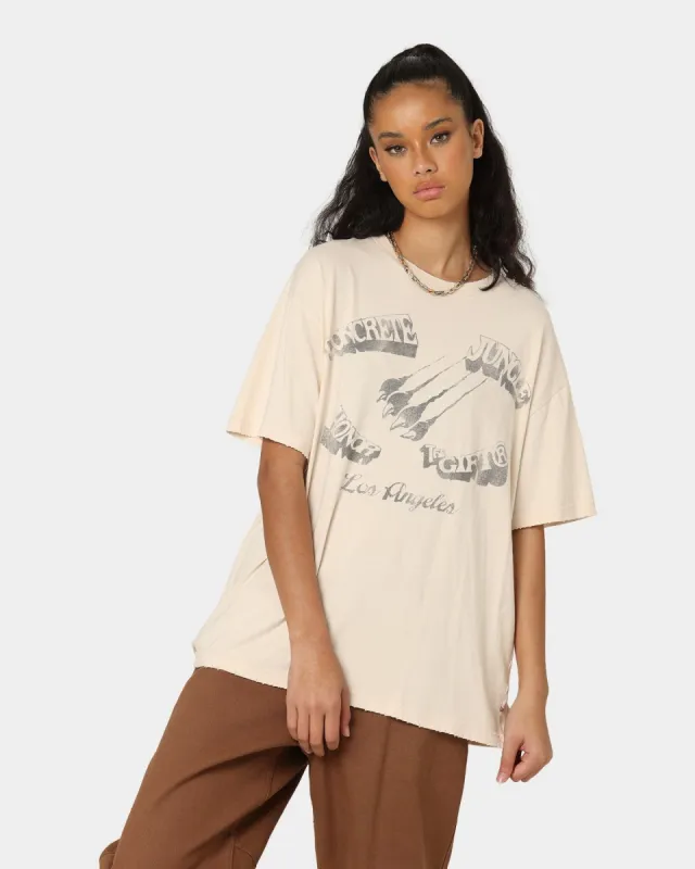Honor The Gift Concrete Jungle T-Shirt Cream sold by Culture Kings
