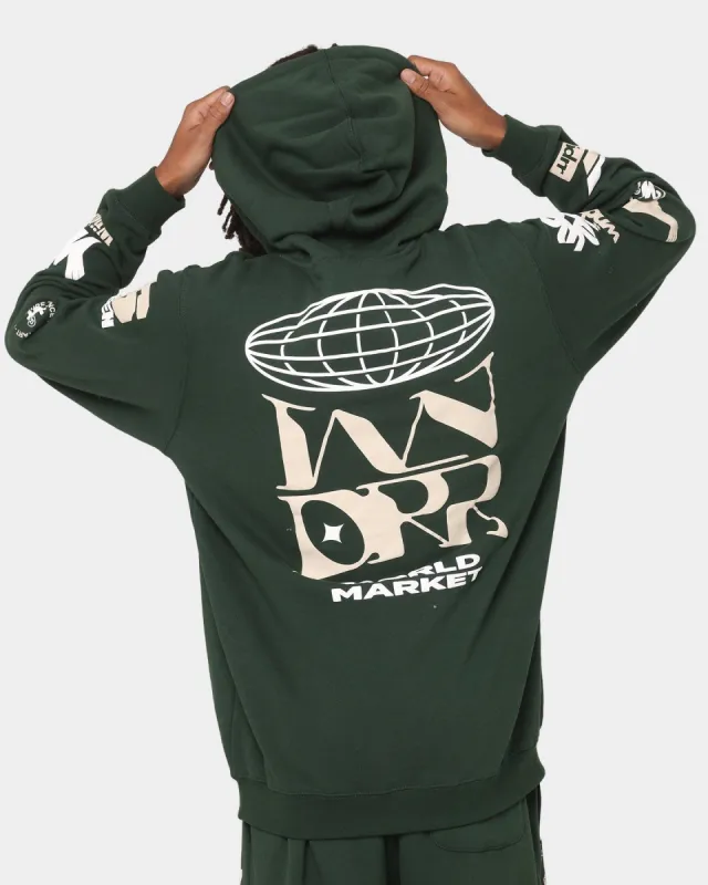 WNDRR Market Hoodie Forest Green sold by Culture Kings
