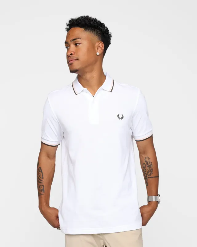 Fred Perry Twin Tipped Polo Shirt Light Ice sold by Culture Kings
