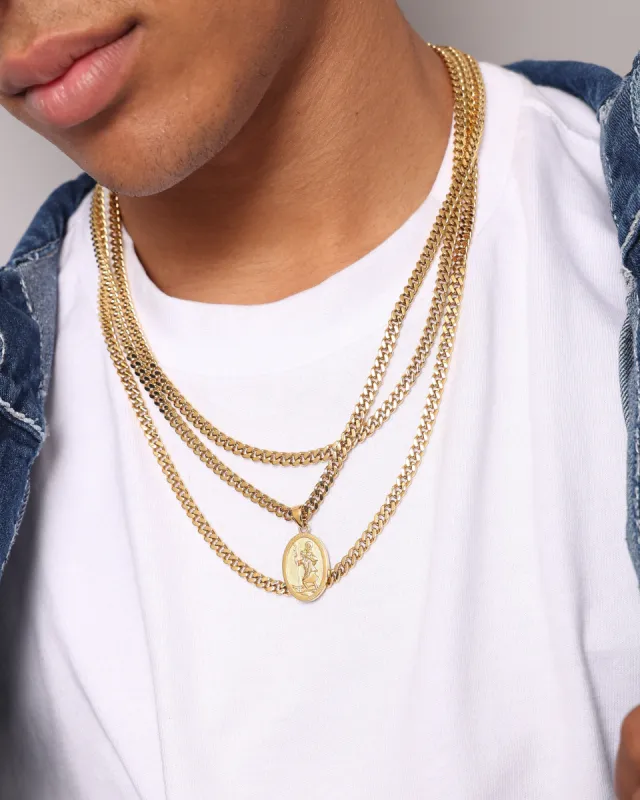 NXS Shepherd Necklace Set Gold sold by Culture Kings