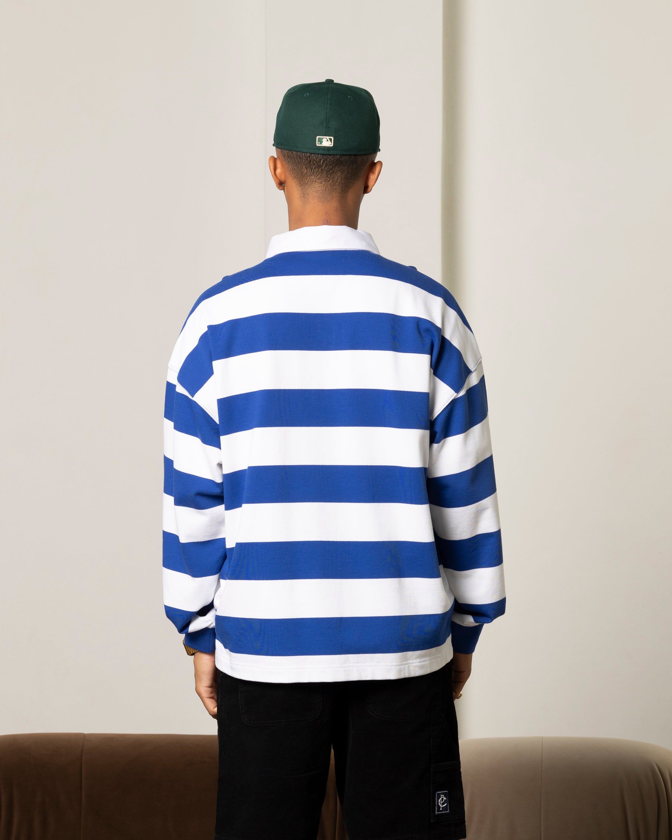 Carre Offside Rugby Polo Shirt Navy/White sold by Culture Kings product image thumbnail 4