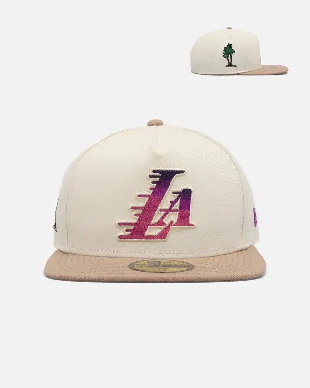 New Era Los Angeles Lakers 'Summer League' 59FIFTY A-Frame Fitted Chrome sold by Culture Kings