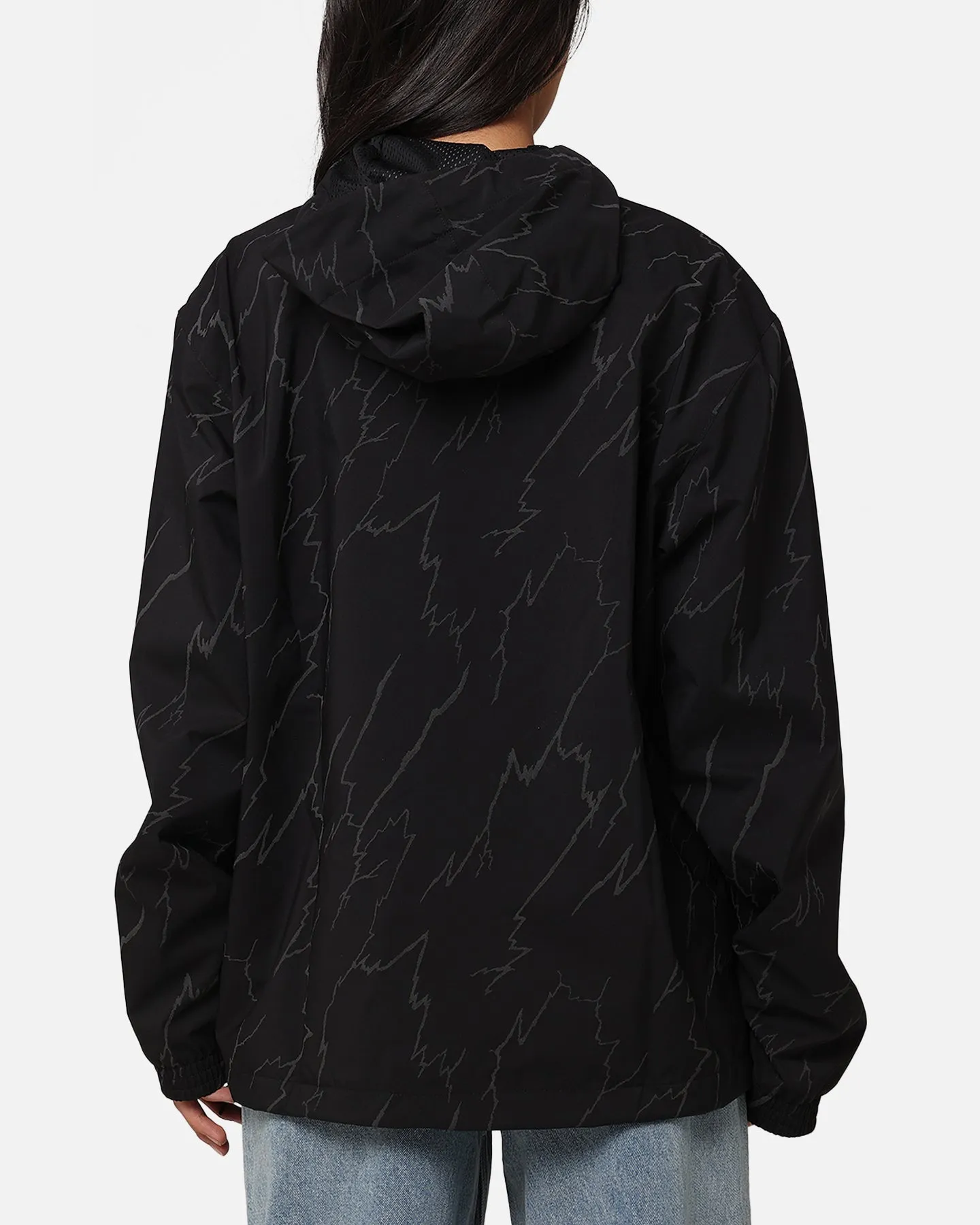 Adidas Lightening Windbreaker Jacket Black sold by Culture Kings product image thumbnail 5
