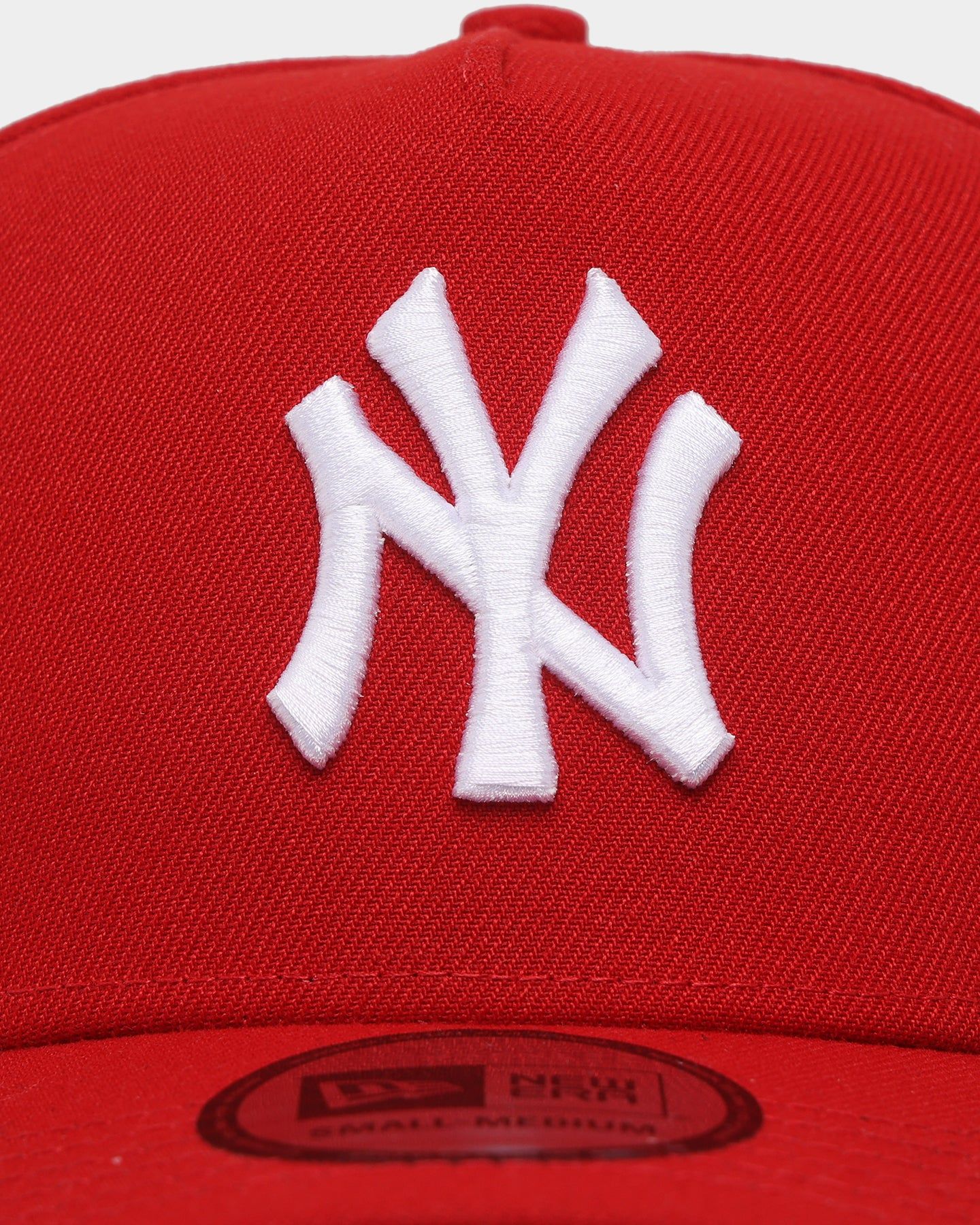 New Era New York Yankees 'Fairisle' 9FORTY K-Frame Snapback Red/White sold by Culture Kings product image thumbnail 5