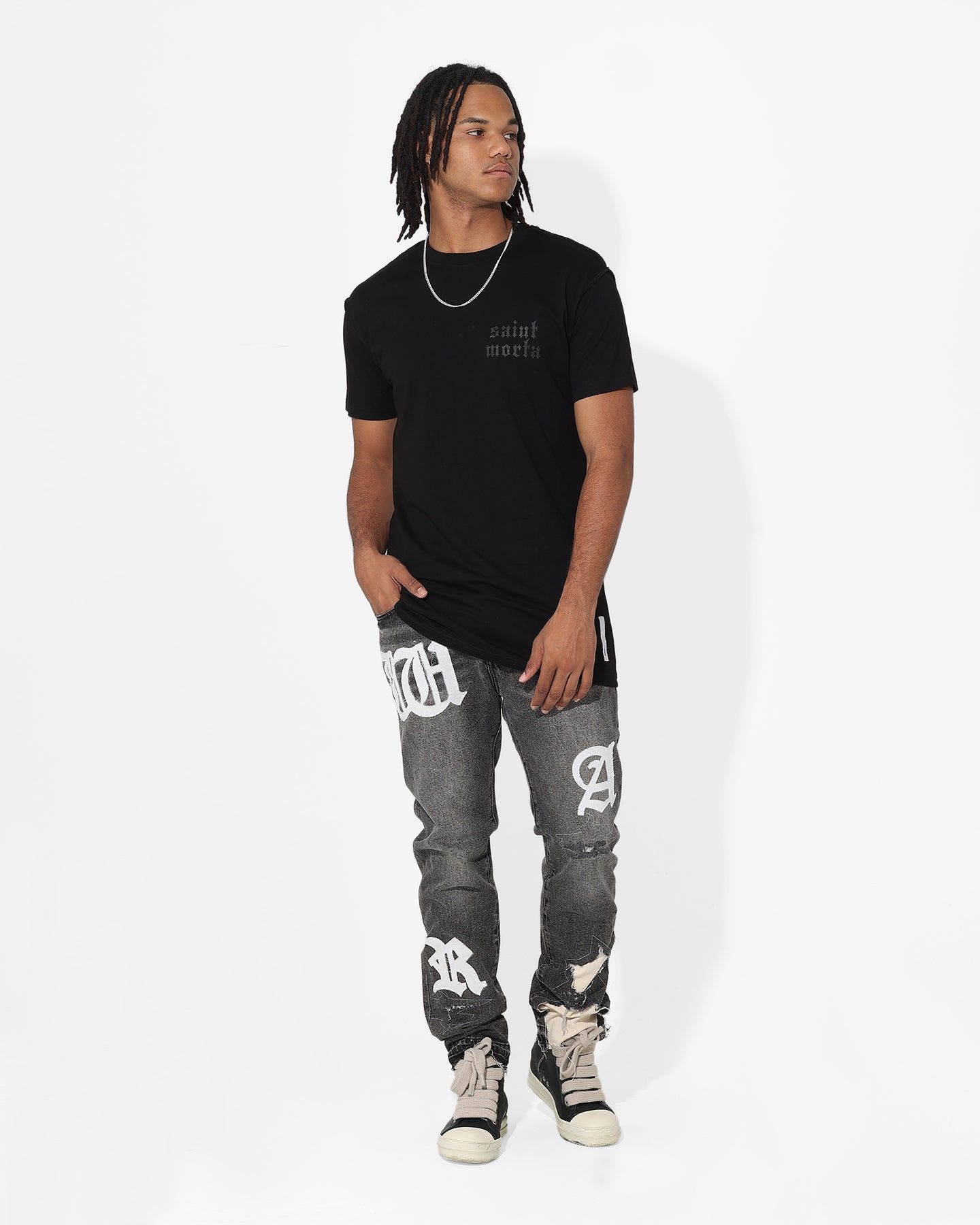 Saint Morta Corrupted Lafayette T-Shirt Black sold by Culture Kings product image thumbnail 8