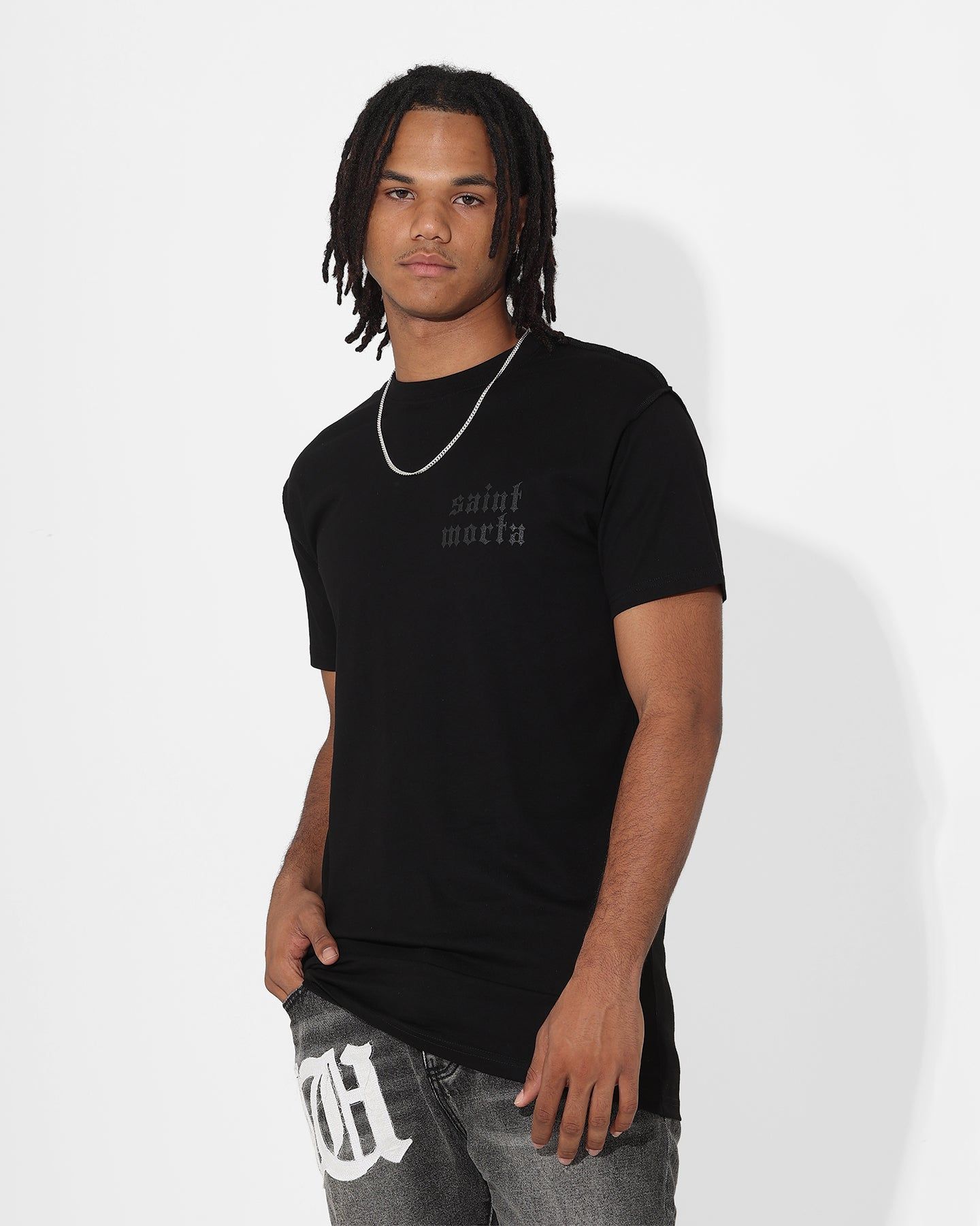 Saint Morta Corrupted Lafayette T-Shirt Black sold by Culture Kings product image thumbnail 7