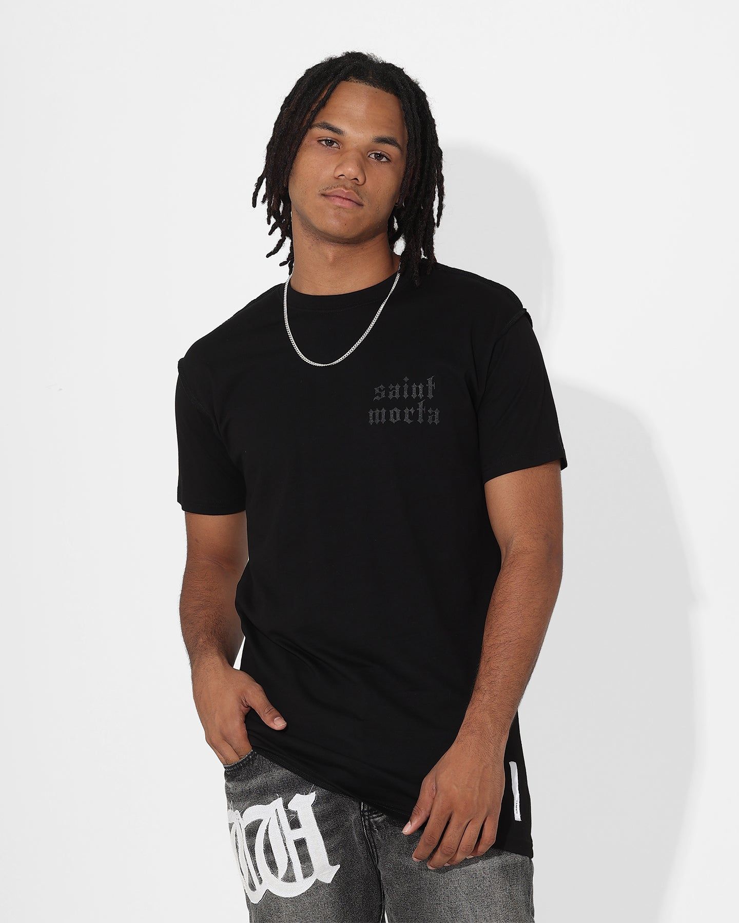 Saint Morta Corrupted Lafayette T-Shirt Black sold by Culture Kings product image thumbnail 2