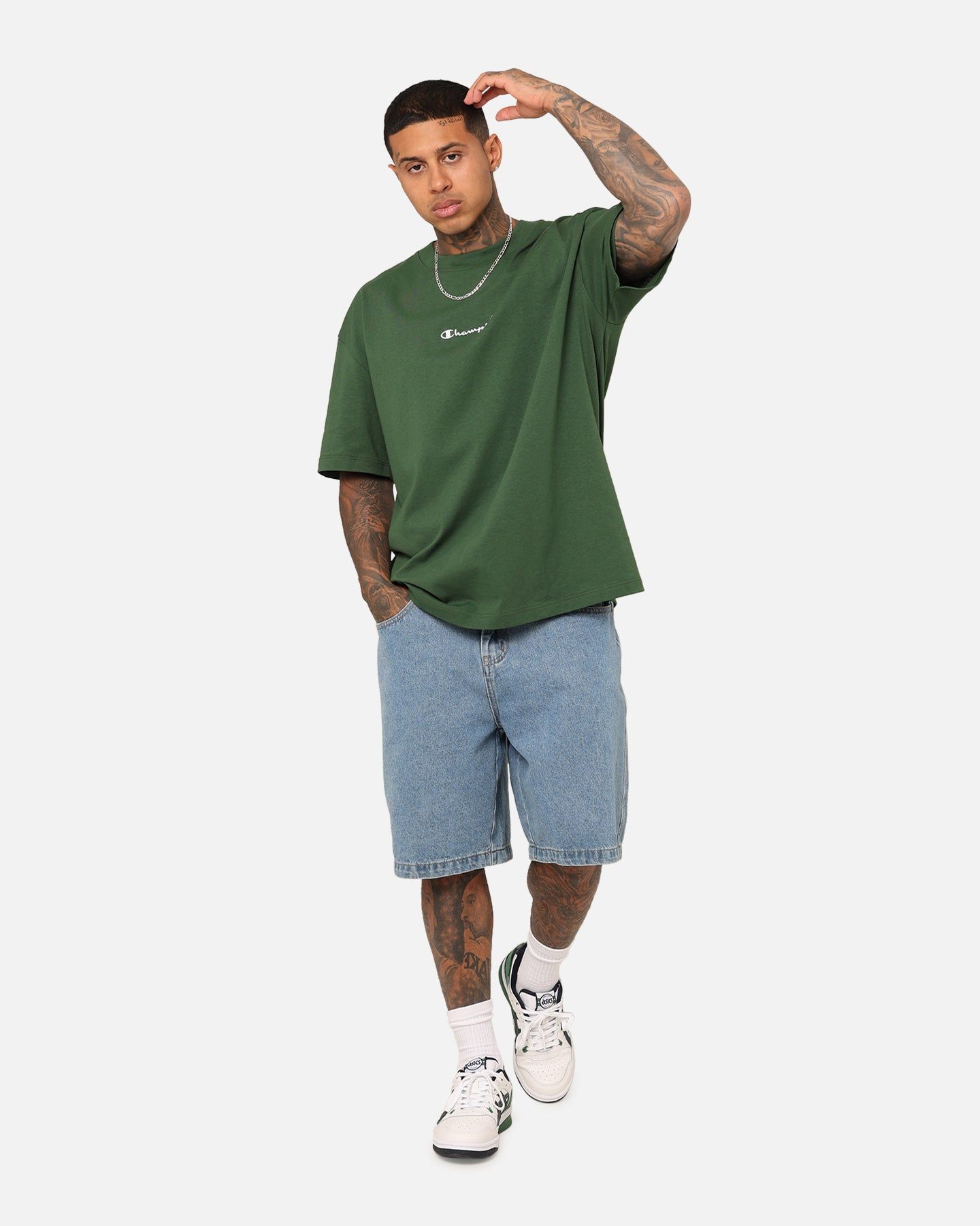 Champion Embroidered T-Shirt Jungle Range sold by Culture Kings product image thumbnail 2