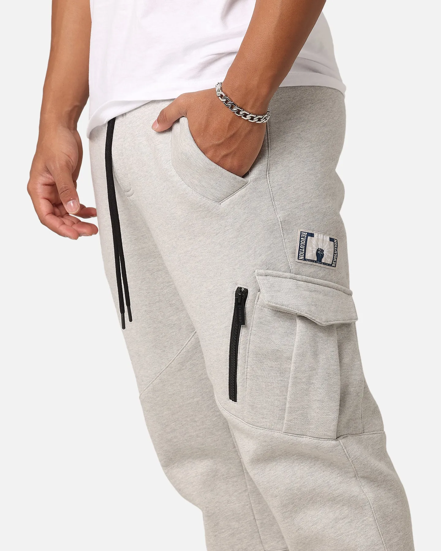Carre Fleece XL Evolution Jogger Grey Marle sold by Culture Kings product image thumbnail 3
