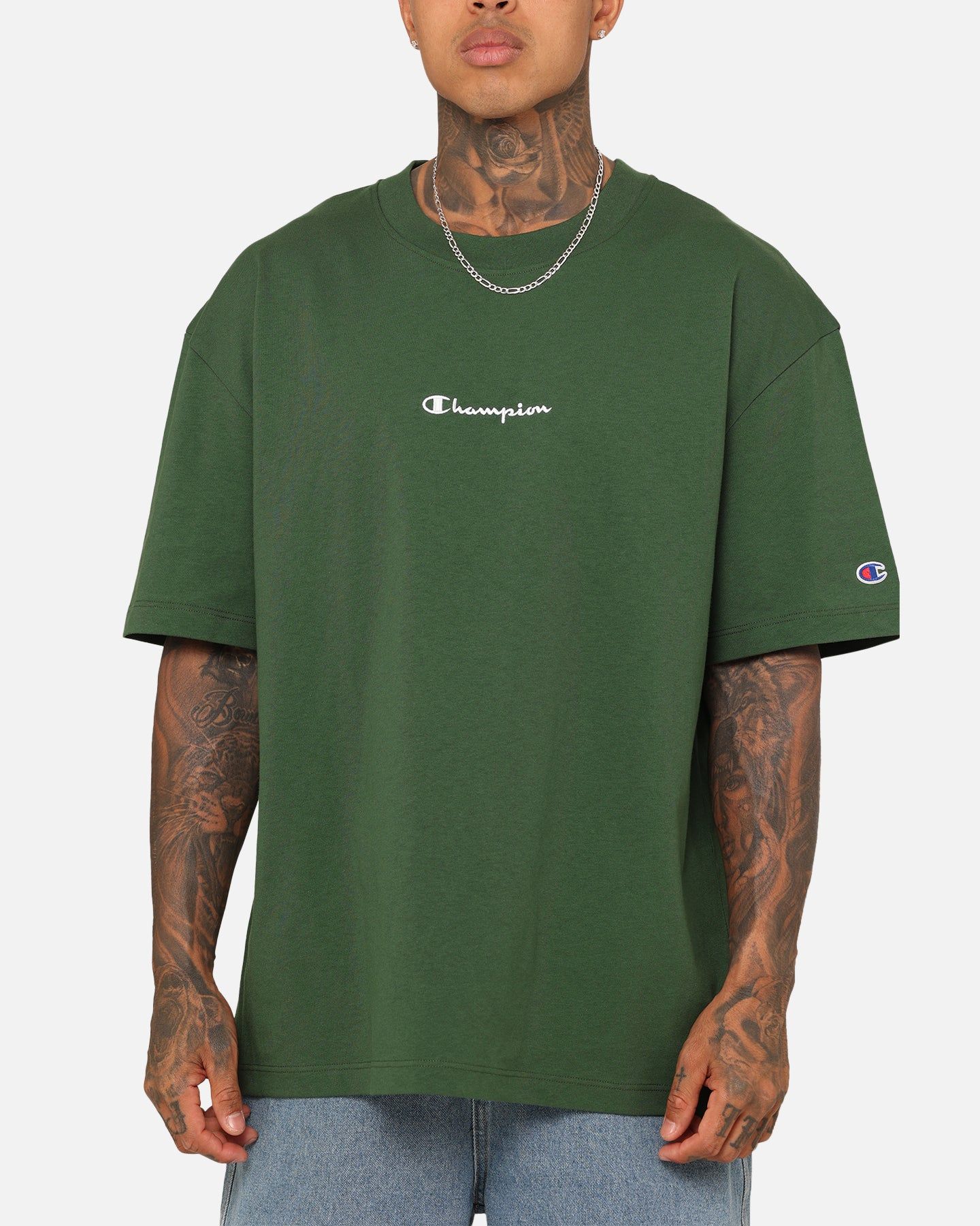 Champion Embroidered T-Shirt Jungle Range sold by Culture Kings product image thumbnail 3