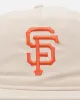 New Era San Francisco Giants 'Brushed Nylon Retro Crown' 9FIFTY Adjustable Strapback Cream sold by Culture Kings