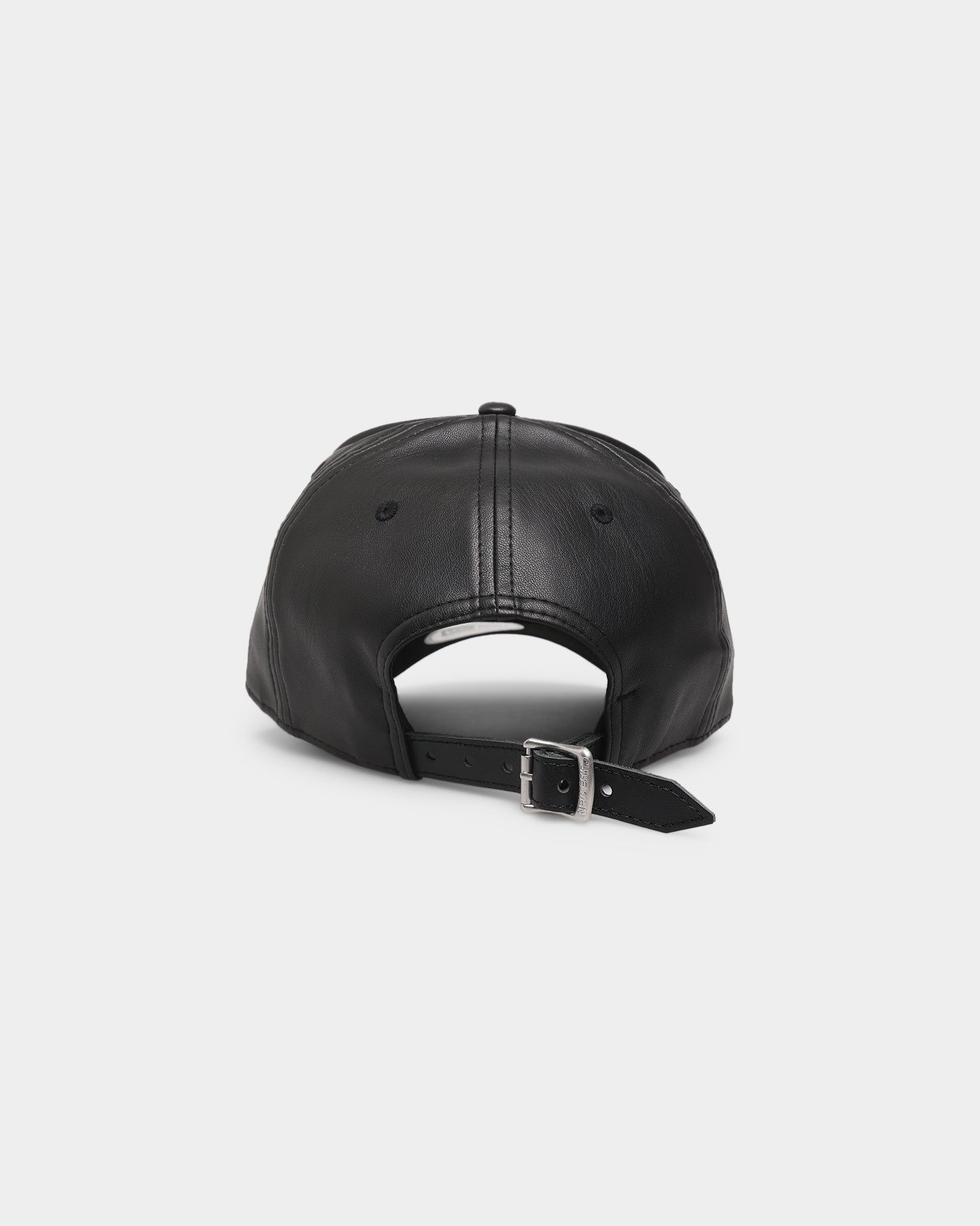 New Era Los Angeles Lakers 'PU Leather' 9FORTY A-Frame Strapback Black Leather sold by Culture Kings product image thumbnail 3