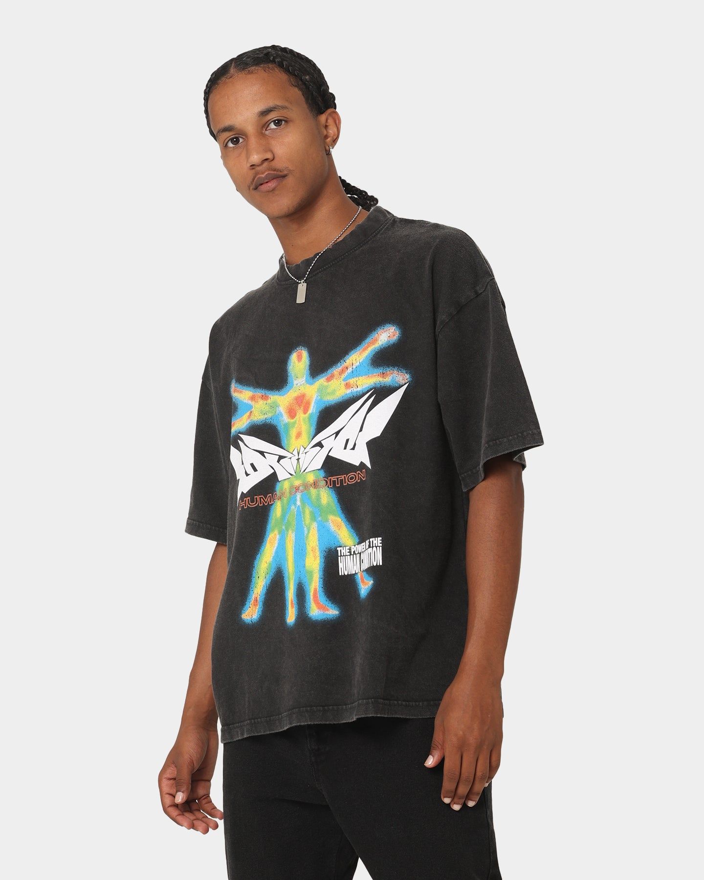 Loiter Pure Love Vintage T-Shirt Black Wash sold by Culture Kings product image thumbnail 2