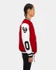 The Anti Order Chicvgo Varsity Jacket Red/White/Black sold by Culture Kings