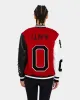 The Anti Order Chicvgo Varsity Jacket Red/White/Black sold by Culture Kings