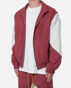 MNML Twill Racing Jacket Rust sold by Culture Kings