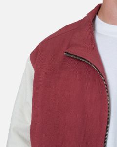 MNML Twill Racing Jacket Rust sold by Culture Kings