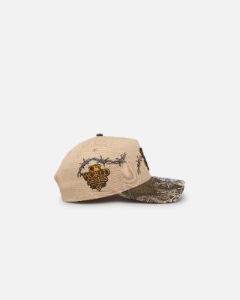 New Era San Francisco Giants 'Real Tree Edge Grit' 9FORTY A-Frame Snapback Oat Milk/Real Tree sold by Culture Kings