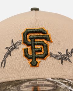New Era San Francisco Giants 'Real Tree Edge Grit' 9FORTY A-Frame Snapback Oat Milk/Real Tree sold by Culture Kings
