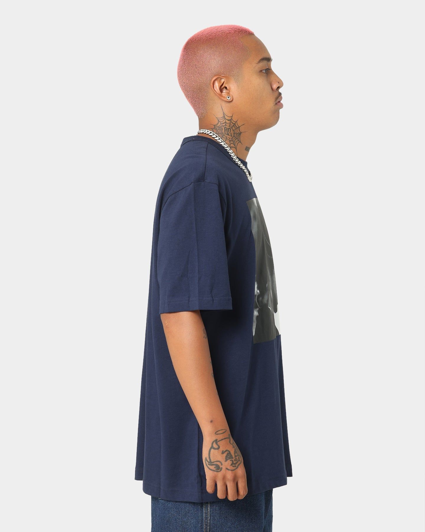 Reebok Allen Iverson I3 Braids T-Shirt Vector Navy sold by Culture Kings product image thumbnail 5