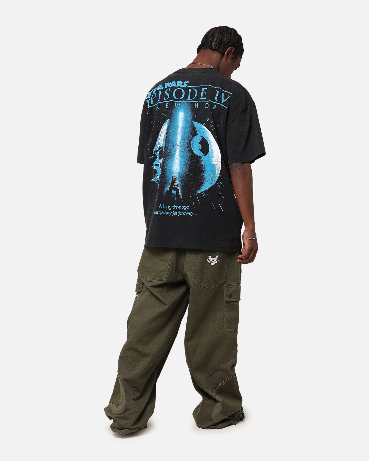 Star Wars Episode IV '77 Heavy Vintage T-Shirt Vintage Black sold by Culture Kings product image thumbnail 4