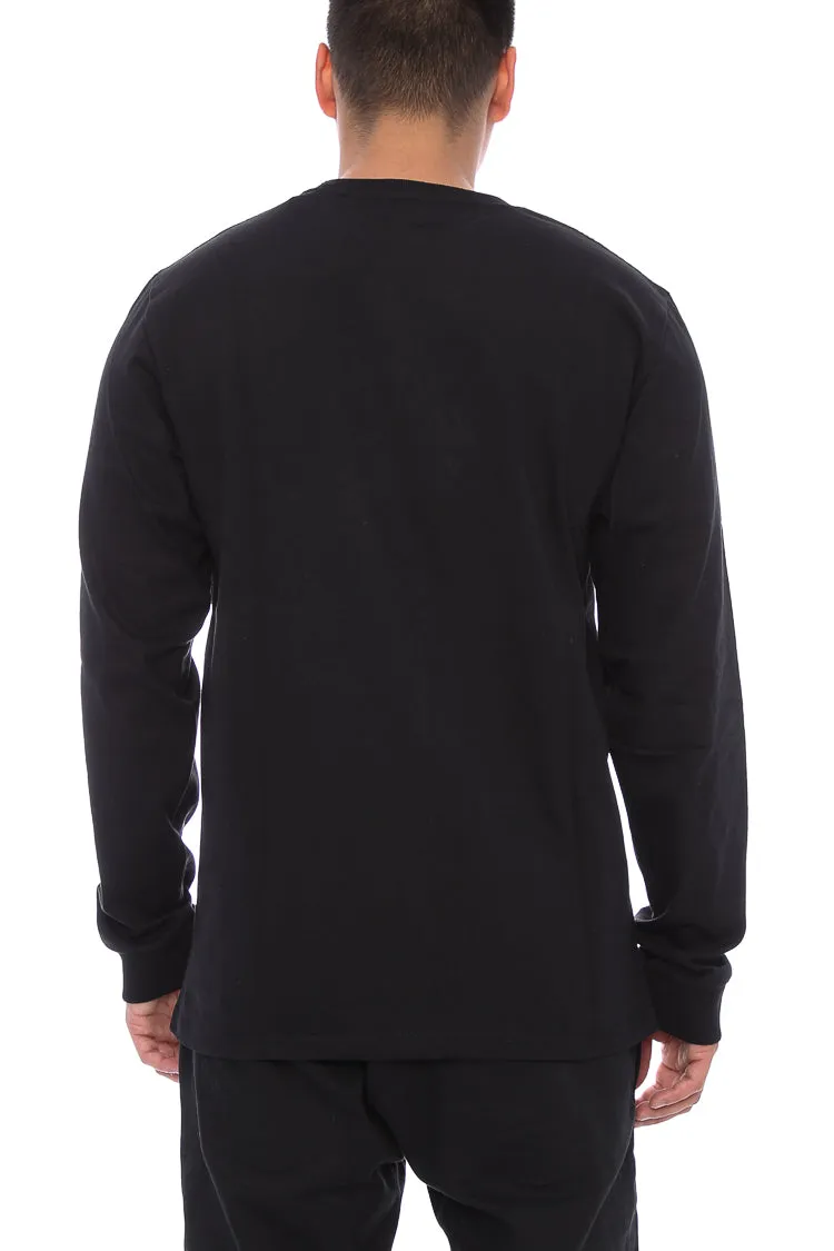 Carhartt College Front Long Sleeve Tee Black/White sold by Culture Kings product image thumbnail 2