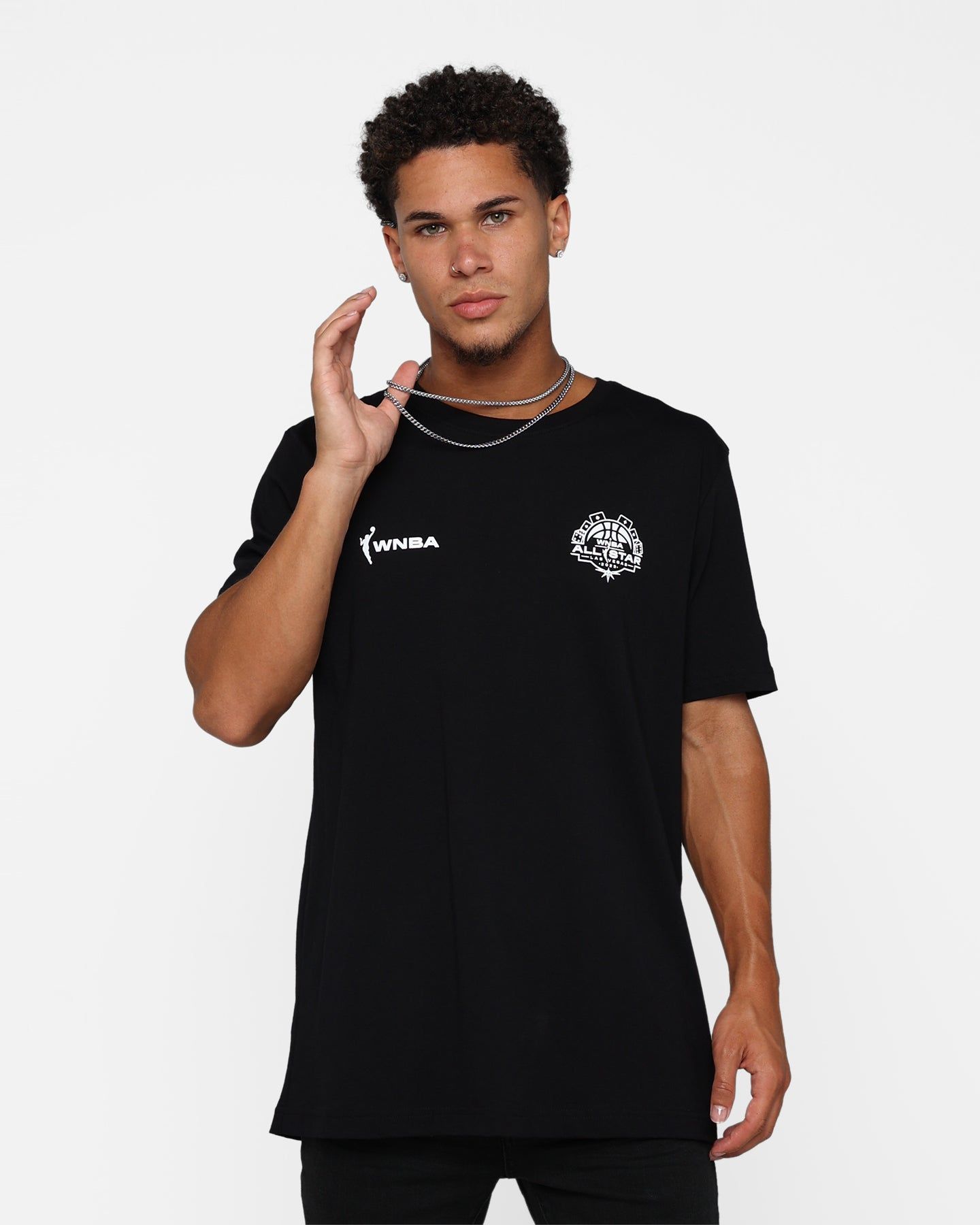 New Era WNBA All Star T-Shirt Black sold by Culture Kings product image thumbnail 2