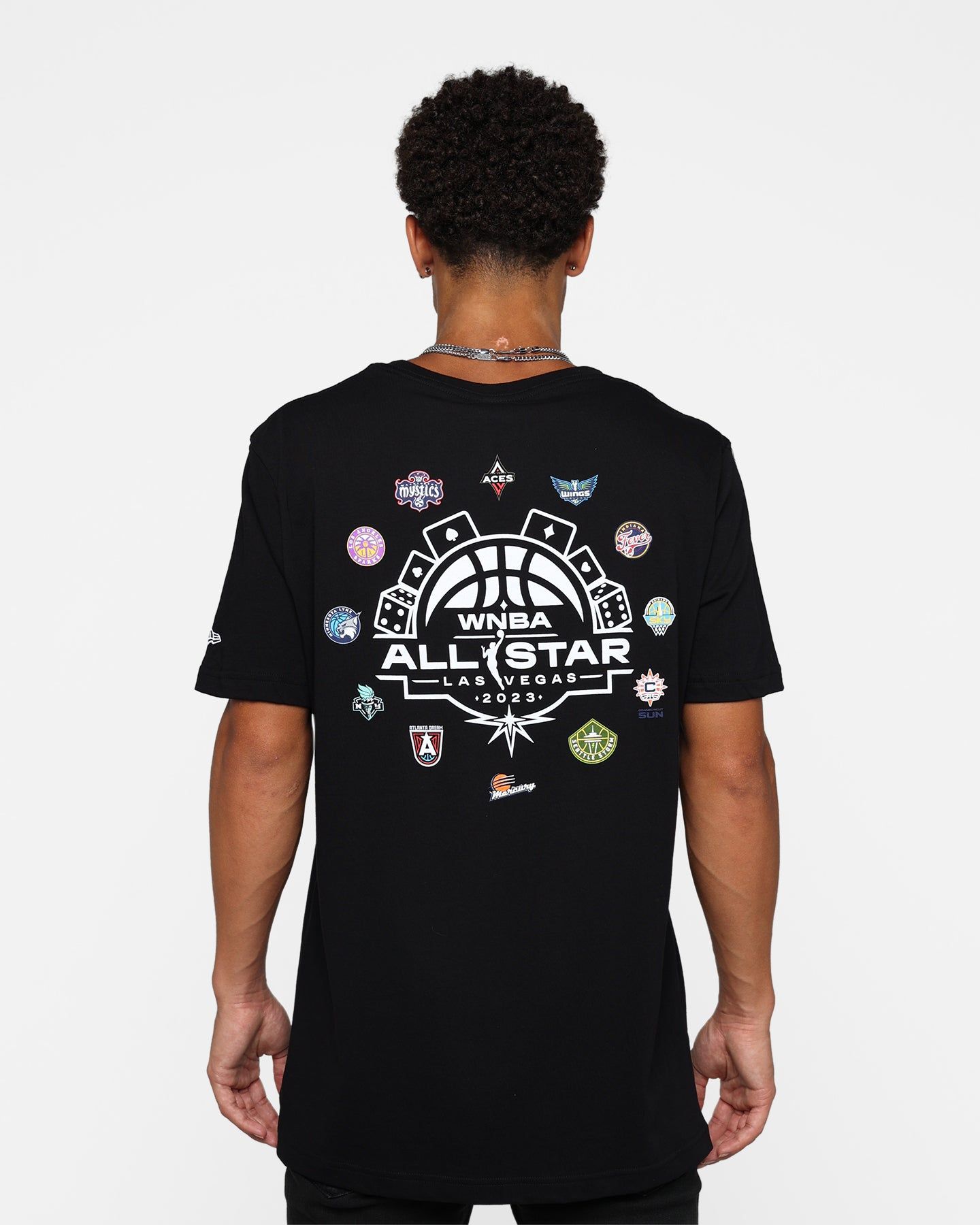 New Era WNBA All Star T-Shirt Black sold by Culture Kings product image thumbnail 5