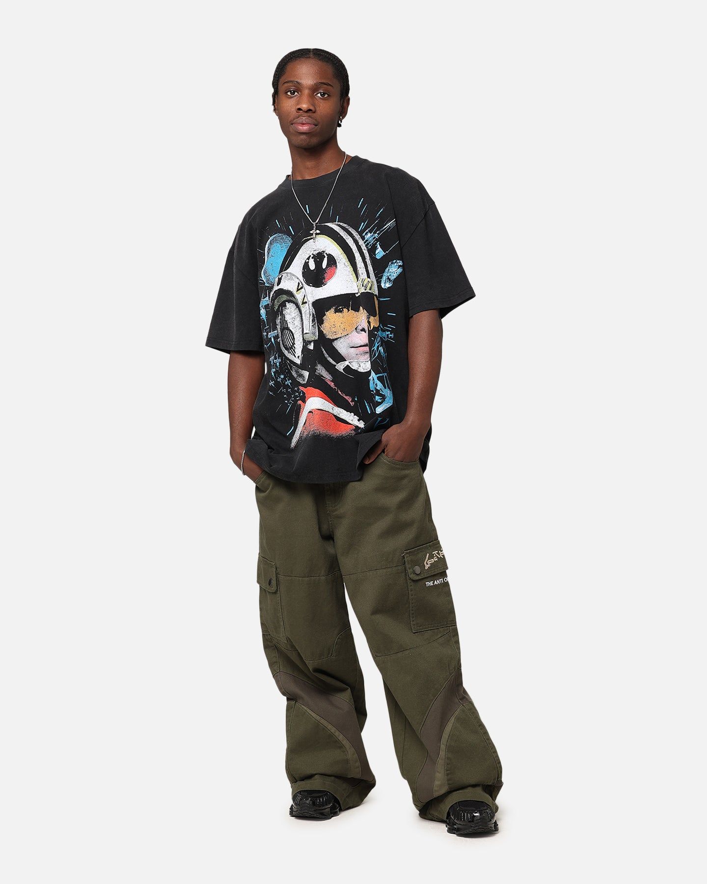 Star Wars Episode IV '77 Heavy Vintage T-Shirt Vintage Black sold by Culture Kings product image thumbnail 3