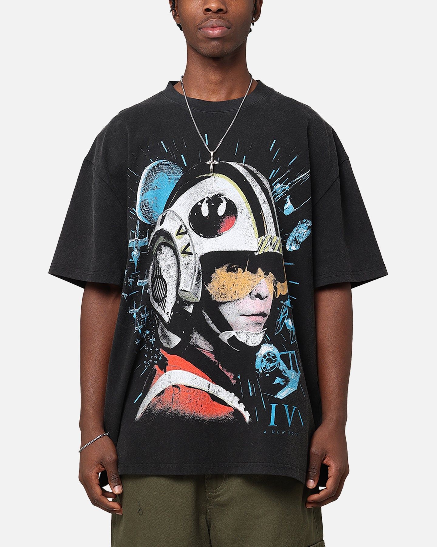 Star Wars Episode IV '77 Heavy Vintage T-Shirt Vintage Black sold by Culture Kings