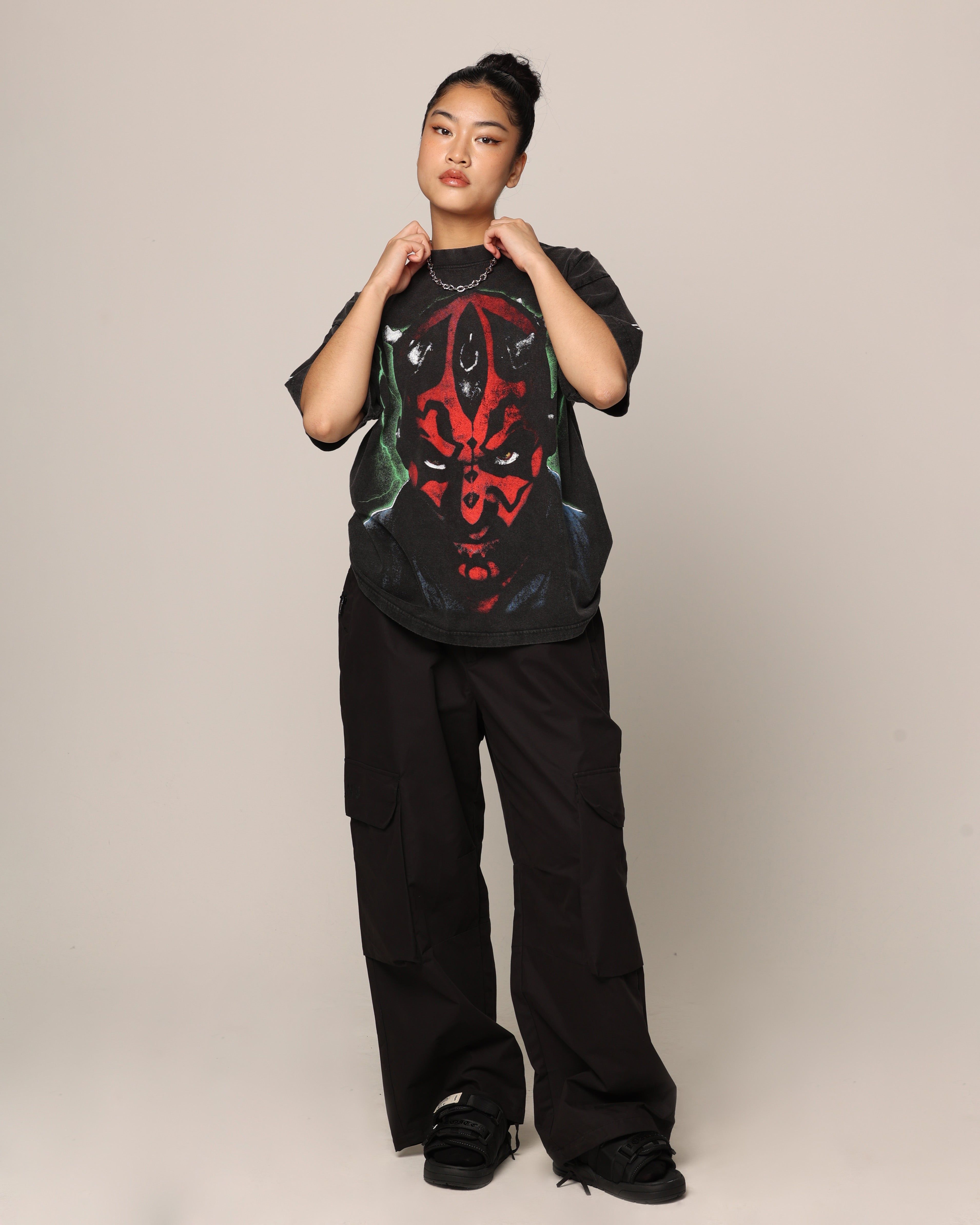 Star Wars Darth Maul T-Shirt Vintage Black sold by Culture Kings product image thumbnail 3