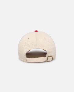 47 Brand New York Yankees Two-Tone Clean Up Strapback Natural/Red sold by Culture Kings