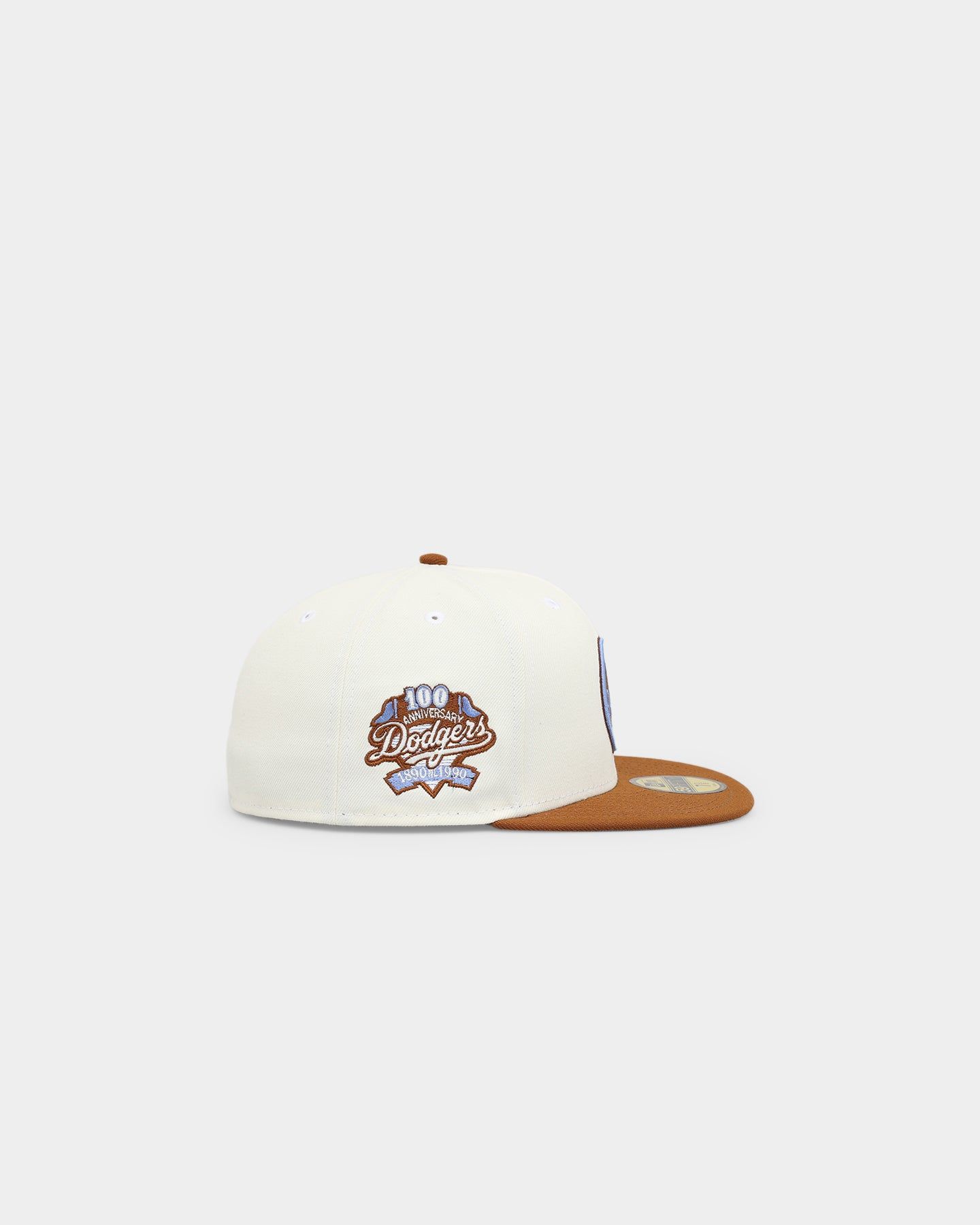 New Era Los Angeles Dodgers 'Toasted Peanut' 59FIFTY Fitted White sold by Culture Kings product image thumbnail 3