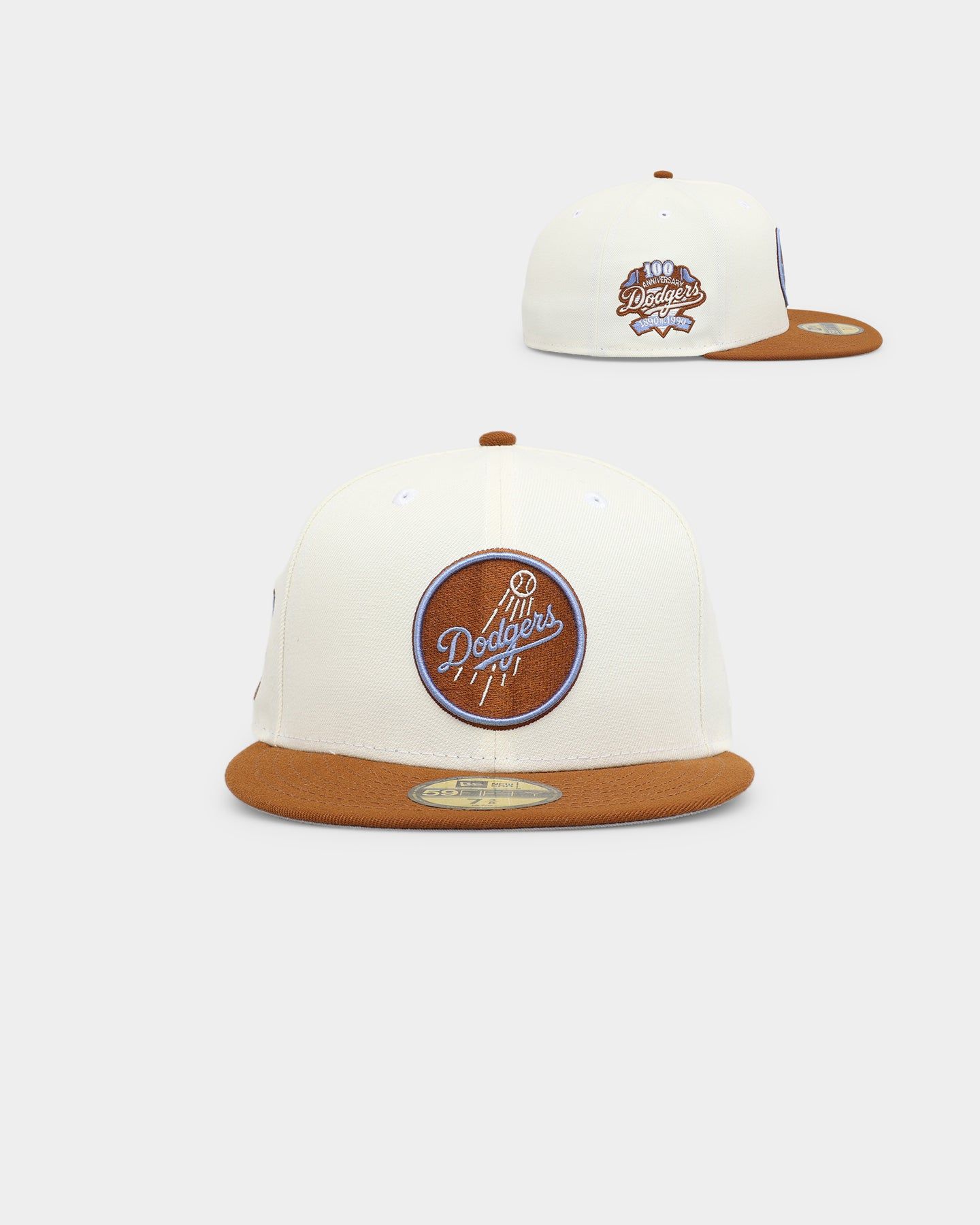 New Era Los Angeles Dodgers 'Toasted Peanut' 59FIFTY Fitted White sold by Culture Kings