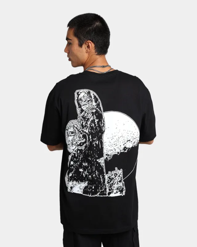Rats Get Fat X Funeral French FF Reaper T-Shirt Black sold by Culture Kings