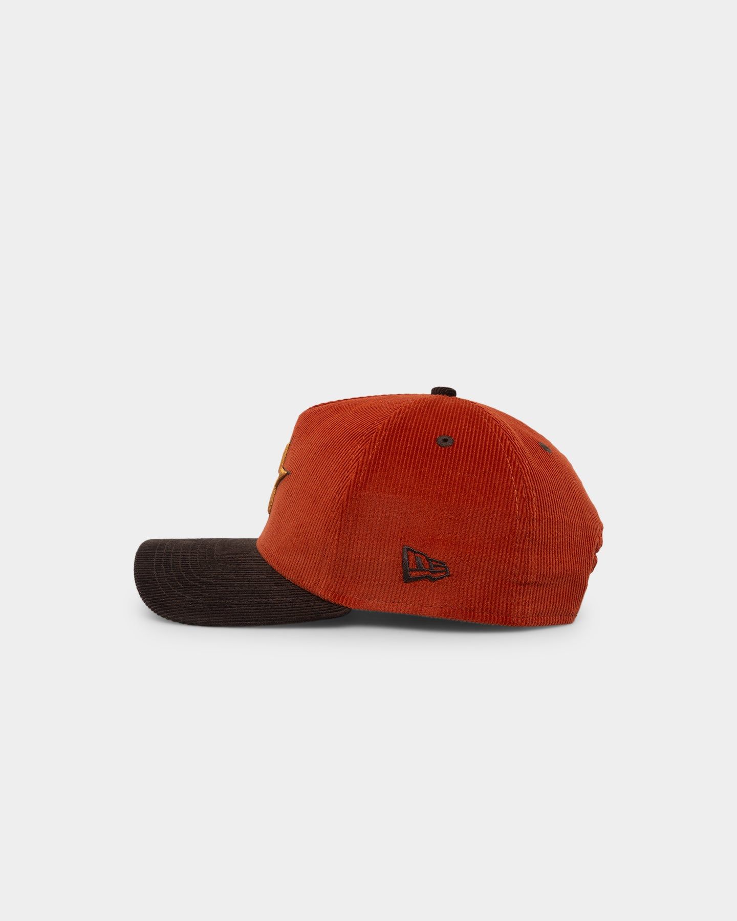 New Era Houston Astros 'Pumpkin Spice Corduroy' 9FORTY A-Frame Snapback Copper/Brown sold by Culture Kings product image thumbnail 4