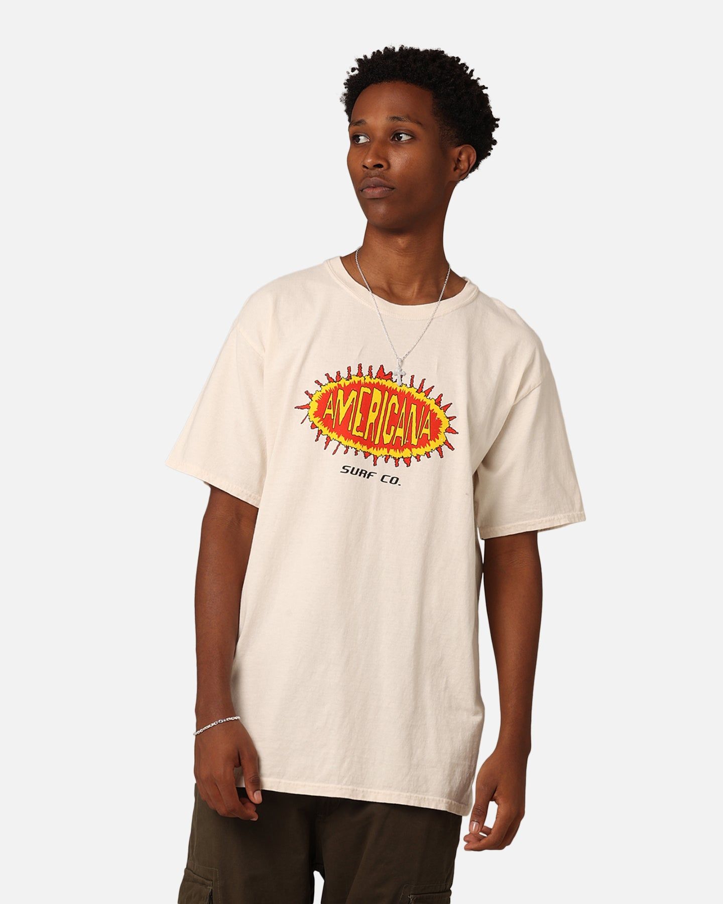 American Thrift Americana Surf Co. T-Shirt Off White sold by Culture Kings