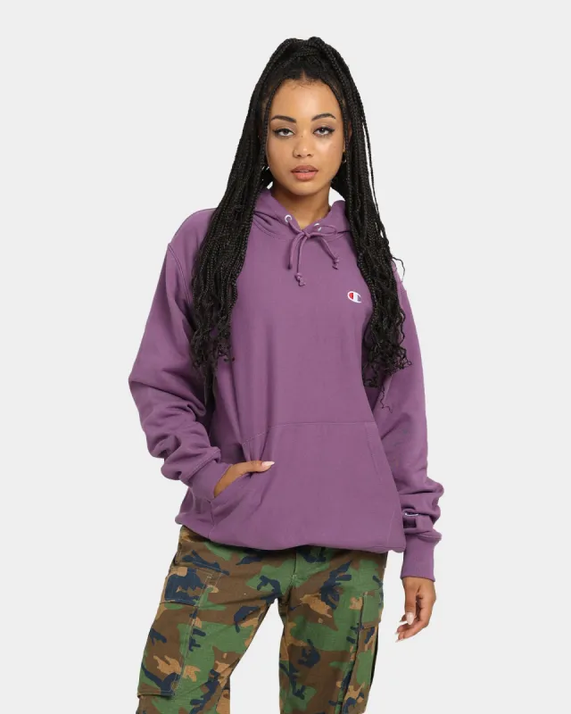 Champion Reverse Weave Terry Hoodie Midnight Aster sold by Culture Kings