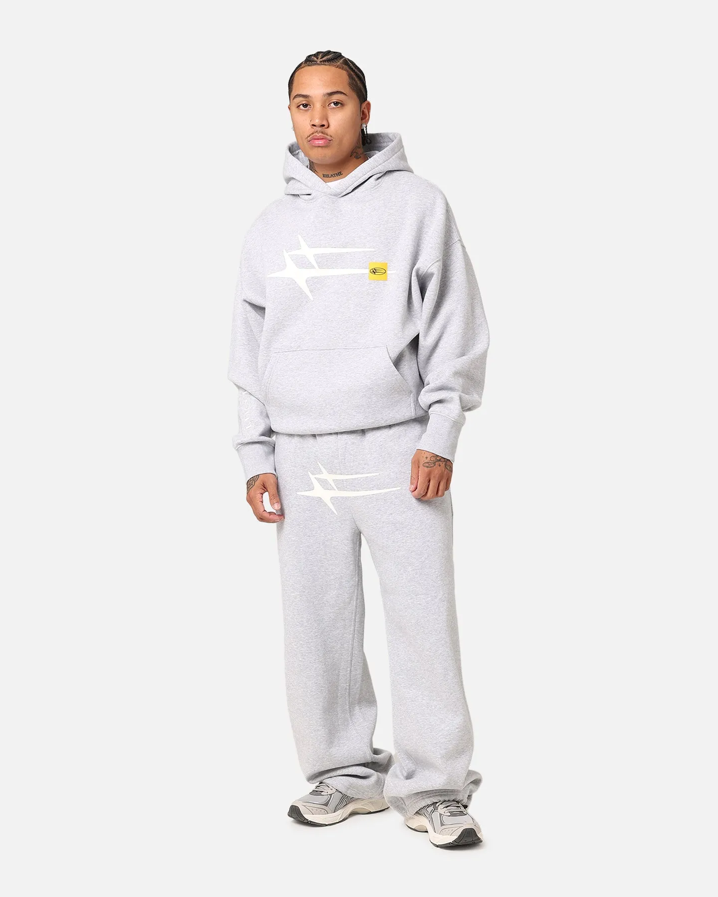 Loiter Hybrid Sweatpants Grey Marle sold by Culture Kings product image thumbnail 2