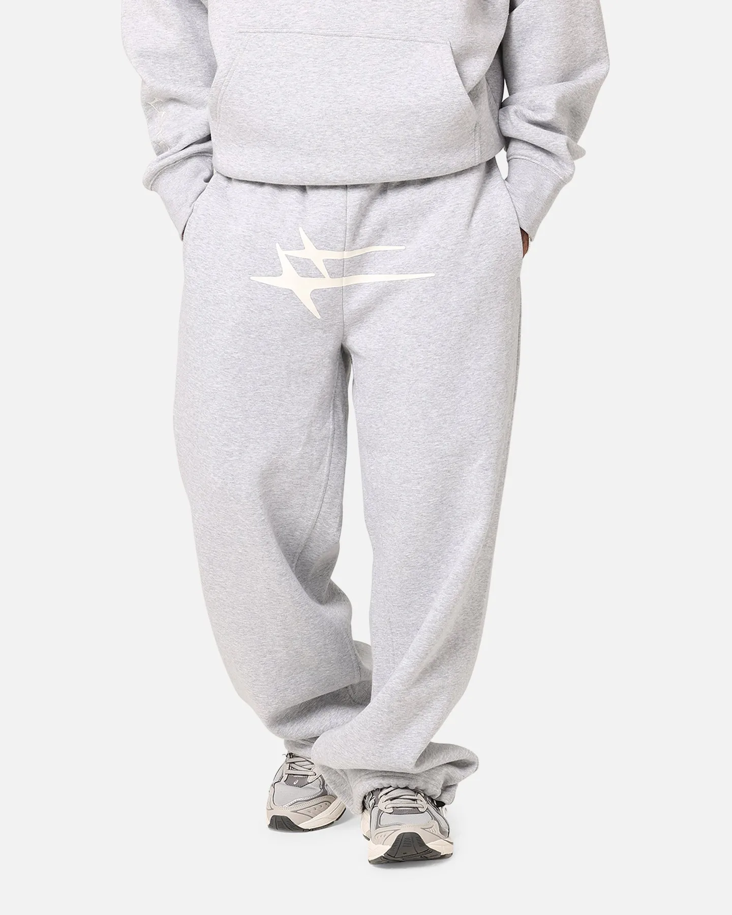 Loiter Hybrid Sweatpants Grey Marle sold by Culture Kings