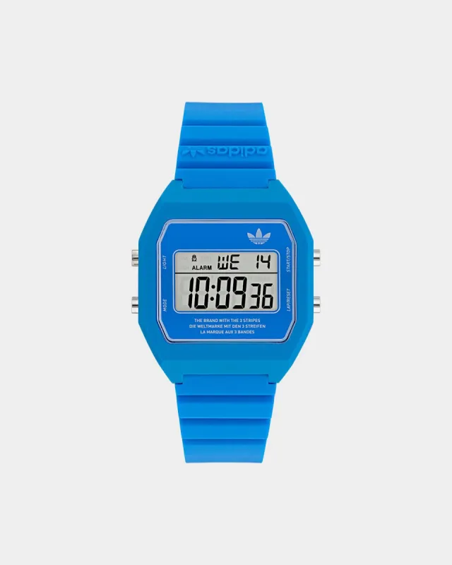 Adidas Digital Two Watch Blue sold by Culture Kings